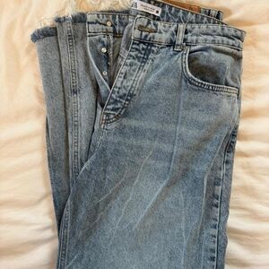 Zara Classic Blue Denim Pants